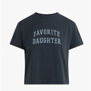 Favorite Daughter Dark Gray Collegiate Tee